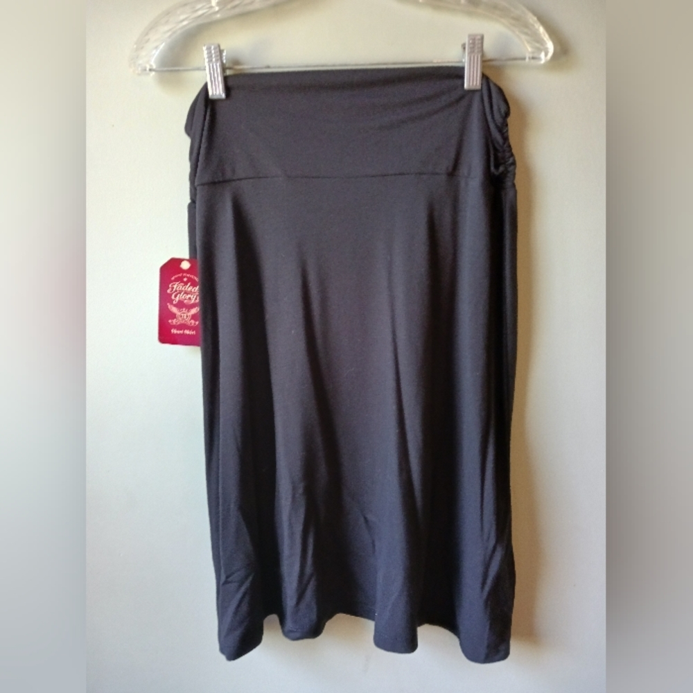 NWT Faded Glory Stretch Fit & Flare Skirt
